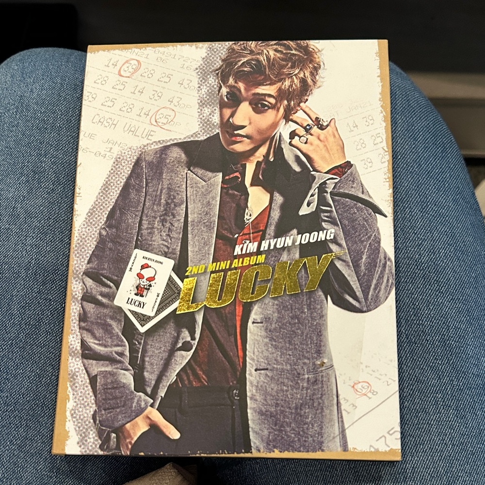 Lucky Brand CD with Gray and Gold Cover